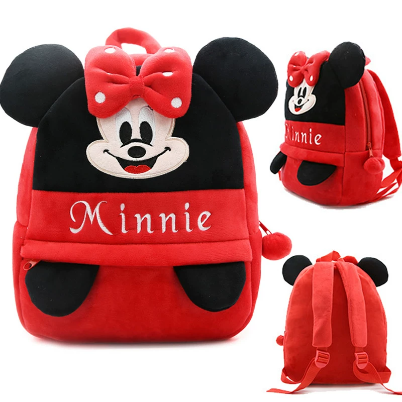 Minnie Face Red backpack