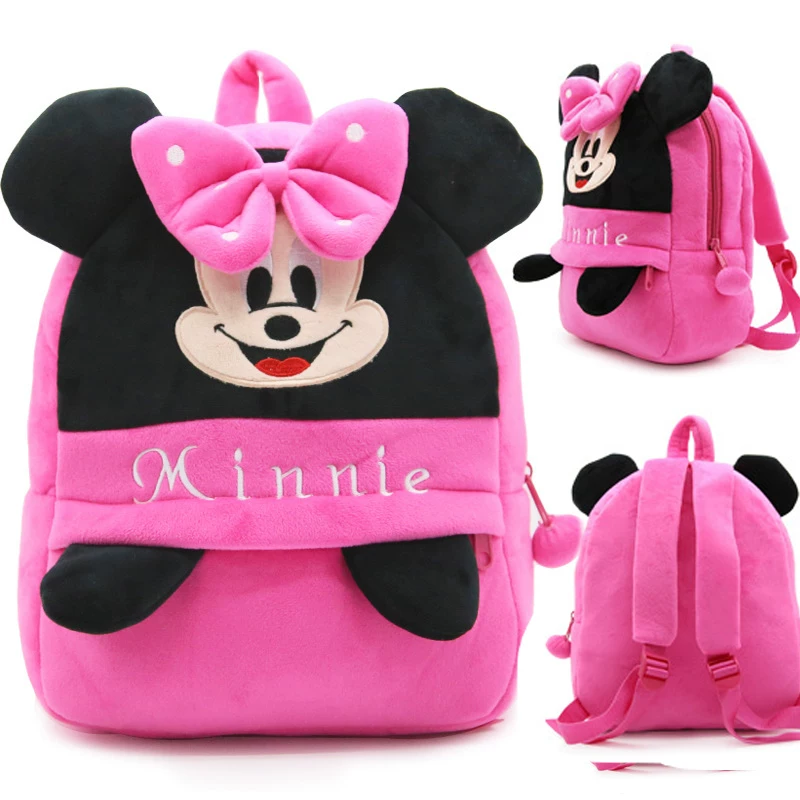 Minnie Face Pink backpack
